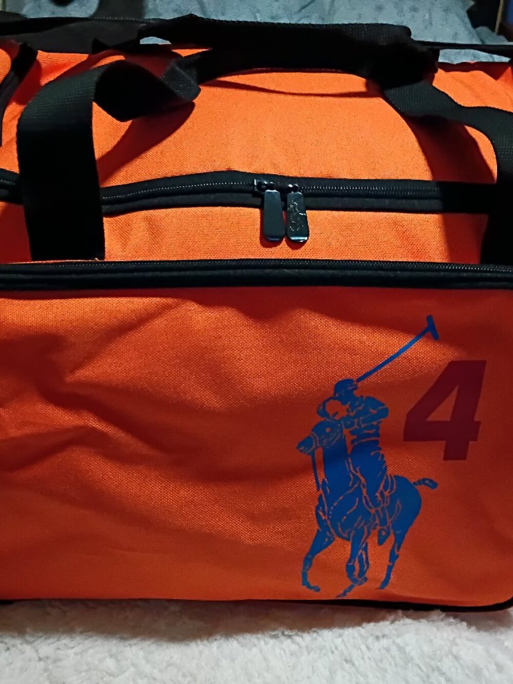 Polo Ralph Lauren Mens Duffel Weekender Bag 24X20 New (Unused)